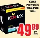 Kotex - Pantyliners Value Pack