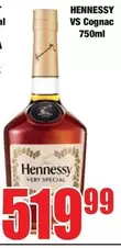 Hennessy - VS Cognac 750ml