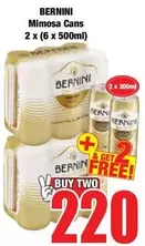 Bernini - Mimosa Cans