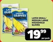 Latex Household Gloves
