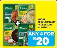 Knorr - REGULAR/TASTY PACKET SOUP