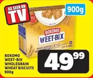 bokomo - WEET-BIX WHOLEGRAIN WHEAT BISCUITS