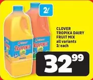 Clover - TROPPIKA DAIRY FRUIT MIX