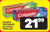 Colgate - TOOTHPASTE
