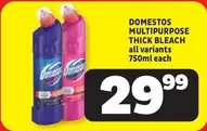 Domestos - MULTIPURPOSE THICK BLEACH
