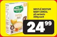 Nestlé - BABY CEREAL