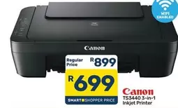 Canon - TS3440 3-in-1 Inkjet Printer