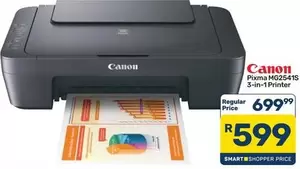 Canon - Pixma MG2541S 3-in-1 Printer
