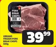 Frozen - PORK BRAAI CHOPS