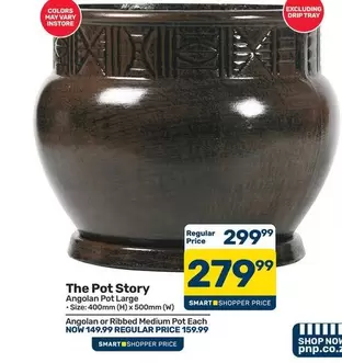 The Pot Story Angolan Pot Large