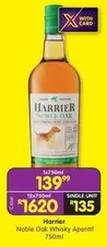 Harrier - Noble Oak Whisky, Aperitif