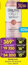 Apple - Spritzer All Variants Cans