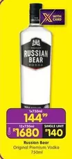 Russian Bear - Original Premium Vodka