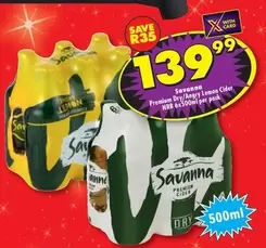 Savanna - Premium Dry Angry Lemon Cider