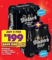Windhoek - Premium Draught Beer