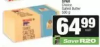 Spar - Choice Salted Butter