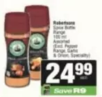 Robertsons - Spice Bottle Range