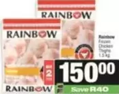 Rainbow - Frozen Chicken Thighs