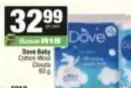 Dove - Baby Cotton Wool Clouds