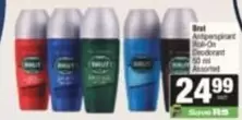 Brut - Antiperspirant Roll-On Deodorant