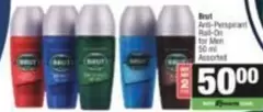 Brut - Anti-Perspirant Roll-On for Men