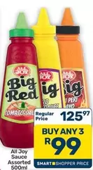 All Joy - Big Red Tomato Sauce