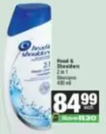head & Shoulders - 2 in 1 Shampoo
