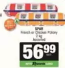 Spar - French or Chicken Polony