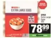 Spar - EXTRA LARGE EGGS