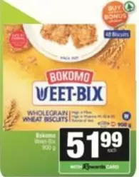 bokomo - WEET-BIX WHOLEGRAIN WHEAT BISCUITS