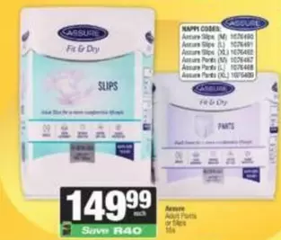 Pan - Fit & Dry Slips or ts