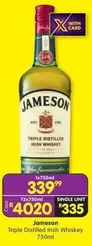 Jameson - Triple Distilled Irish Whiskey 750ml