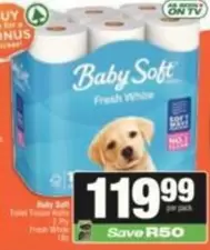 Baby Soft - Toilet Tissue