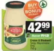 Crosse & Blackwell - Tangy Mayonnaise