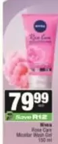 Nivea - Rose Care Micellar Wash Gel