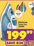 Platinum - Steam Iron