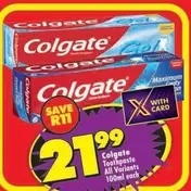 Colgate - Toothpaste