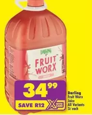 Darling - Fruit Worx Juice