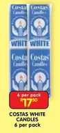 WHITE CANDLES