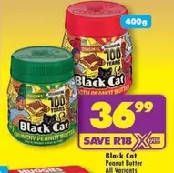 Black Cat - Peanut Butter