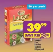 Laager - Pure Rooibos Teabags