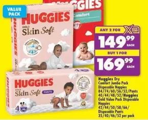 Huggies - Gold Skin Soft Disposable Nappies