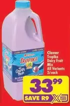 Clover - Tropika Dairy Fruit Mix