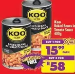 KOO - Baked Beans in Tomato Sauce