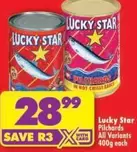 Lucky Star - Pilchards