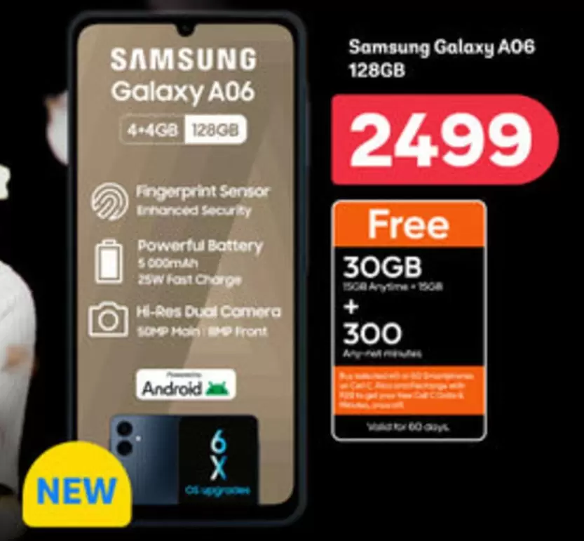 Samsung - Galaxy A06 128GB