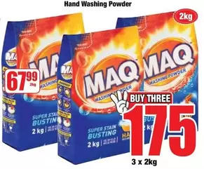 MAQ - Washing Powder