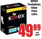 Kotex - Pantiliners
