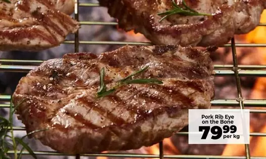 Pork Rib Eye on the Bone