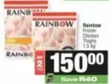 Rainbow - Frozen Chicken Thighs